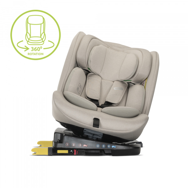 Siège auto rodéo 40-150cm isofix beige Lorelli