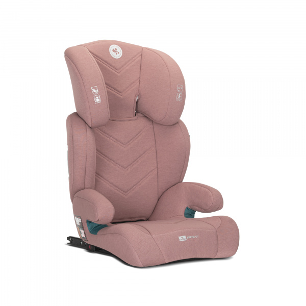 Siège auto speed gt 100-150 cm isofix rose Lorelli