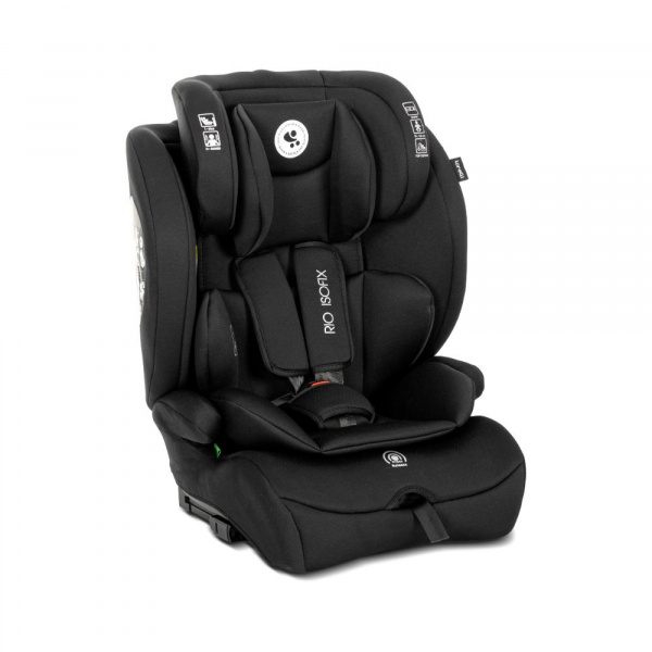 Siège auto rio 76-150 cm isofix noir Lorelli