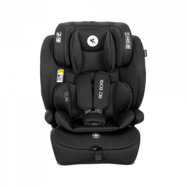 Siège auto rio 76-150 cm isofix noir Lorelli