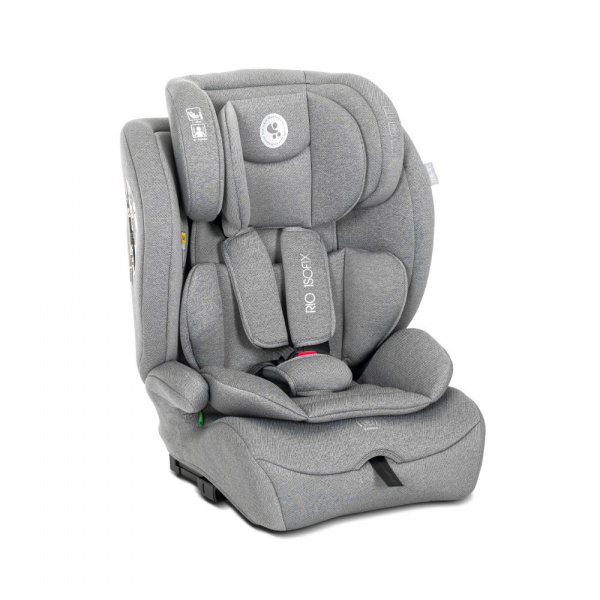 Siège auto rio 76-150 cm isofix gris Lorelli