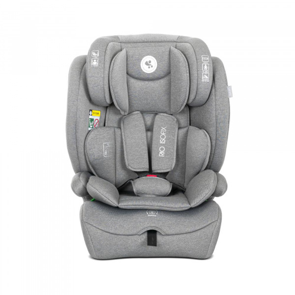 Siège auto rio 76-150 cm isofix gris Lorelli