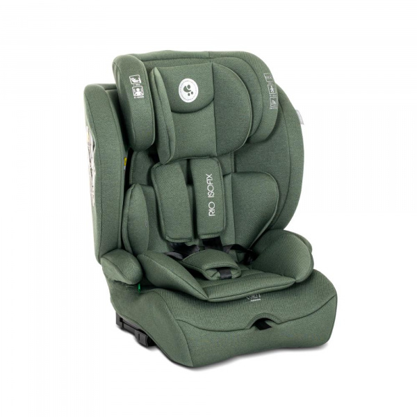 Siège auto rio 76-150 cm isofix vert Lorelli