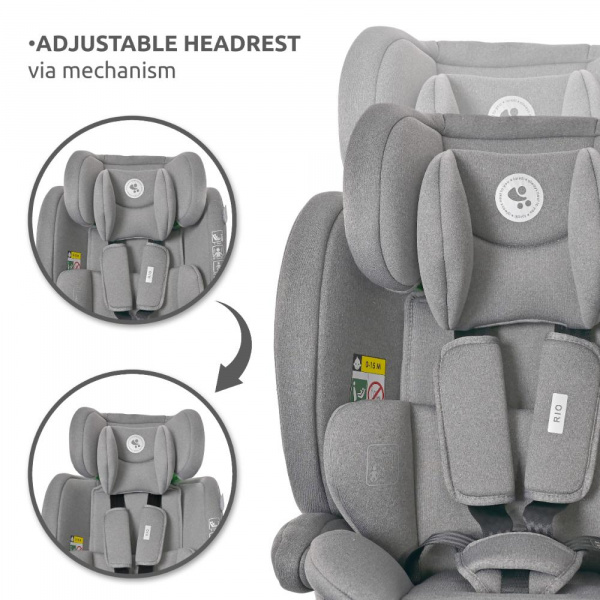 Siège auto rio 76-150 cm isofix rose Lorelli