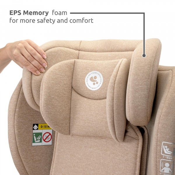 Siège auto adventure 76-150 cm i-size rose Lorelli