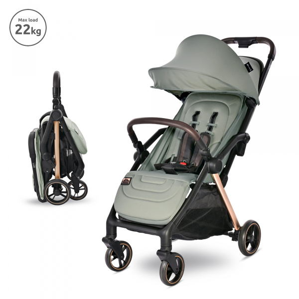 Poussette pliante loret noir Lorelli