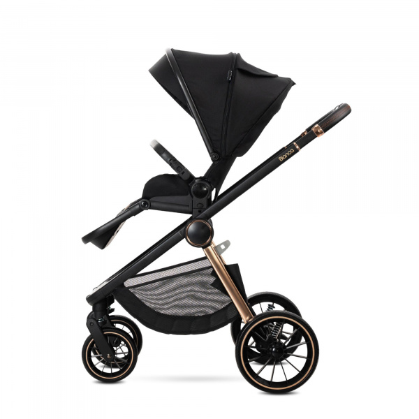Poussette duo bianca noire Lorelli