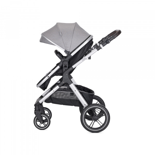 Poussette trio viola gris avec siège auto spirit Lorelli