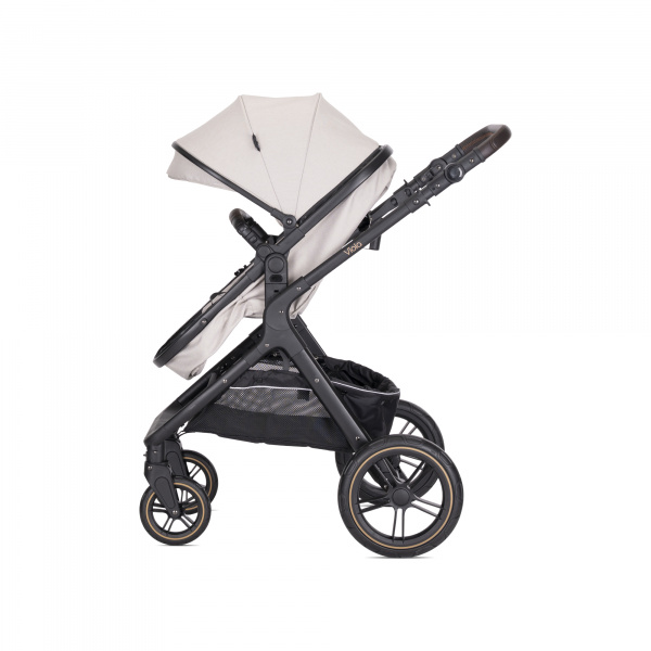 Poussette trio viola noir avec siège auto spirit Lorelli