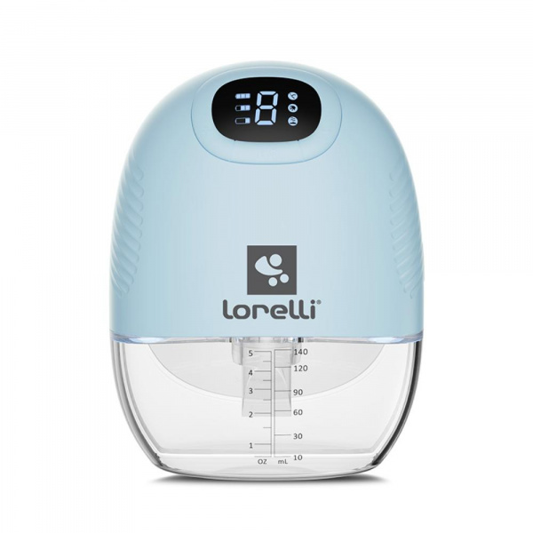 Tire-lait électrique mains libres alice bleu Lorelli