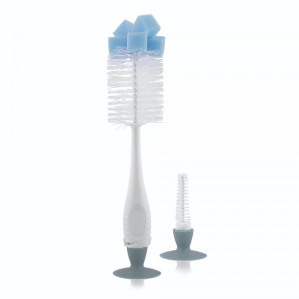 Goupillon avec éponge bleu Lorelli