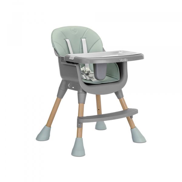 Chaise haute 3 en 1 vanilla gris Lorelli