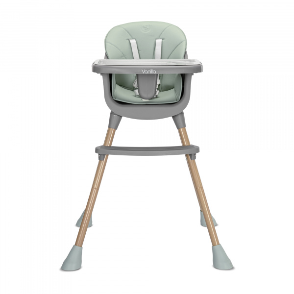 Chaise haute 3 en 1 vanilla gris Lorelli