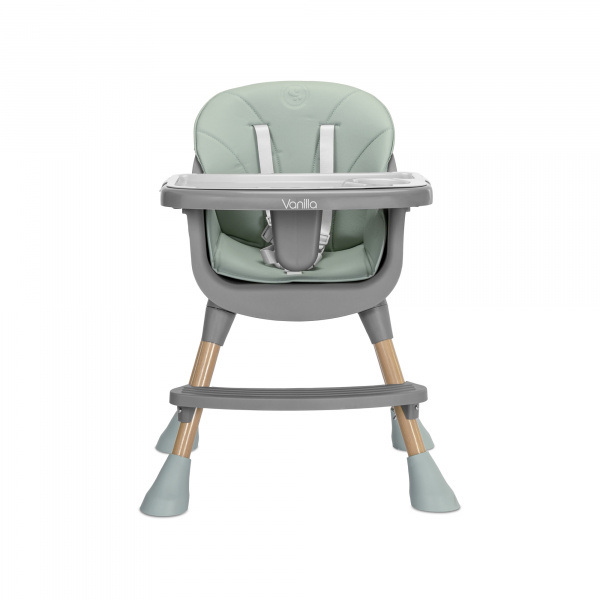 Chaise haute 3 en 1 vanilla gris Lorelli