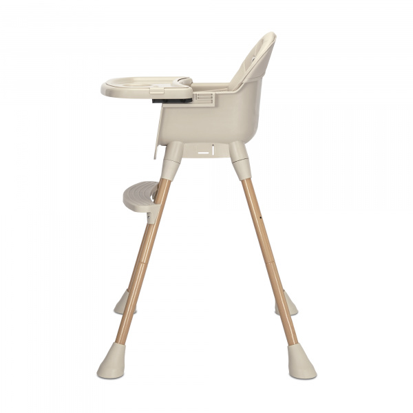 Chaise haute 3 en 1 vanilla gris Lorelli