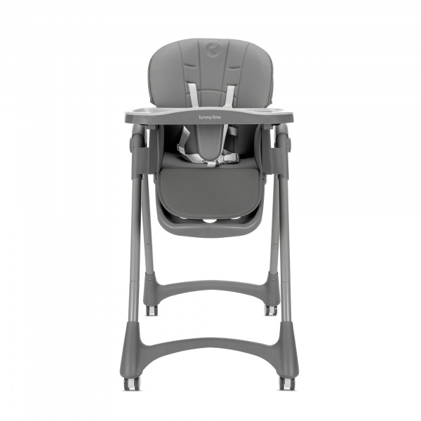 Chaise haute tummy noir Lorelli