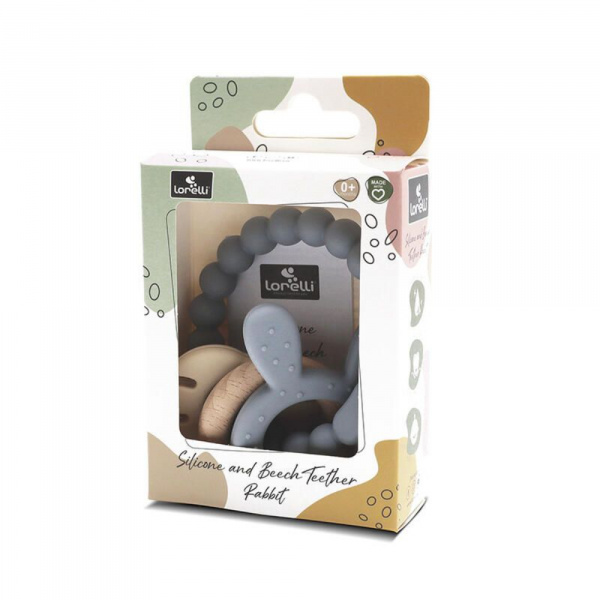 Anneau de dentition lapin vert Lorelli