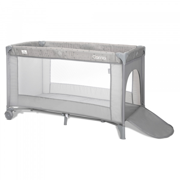 Lit parapluie carina 2 hauteur gris Lorelli