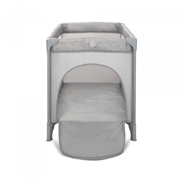 Lit parapluie carina 2 hauteur gris Lorelli