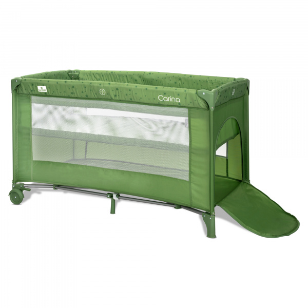 Lit parapluie carina 2 hauteur vert Lorelli