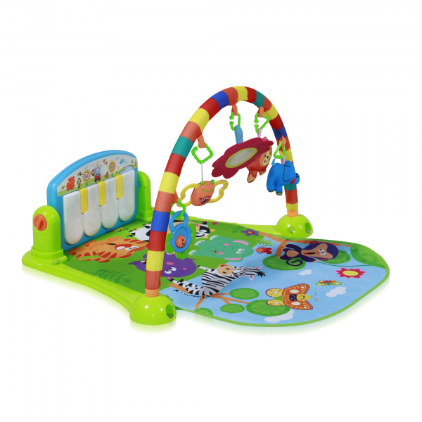 Tapis musical piano bleu Lorelli