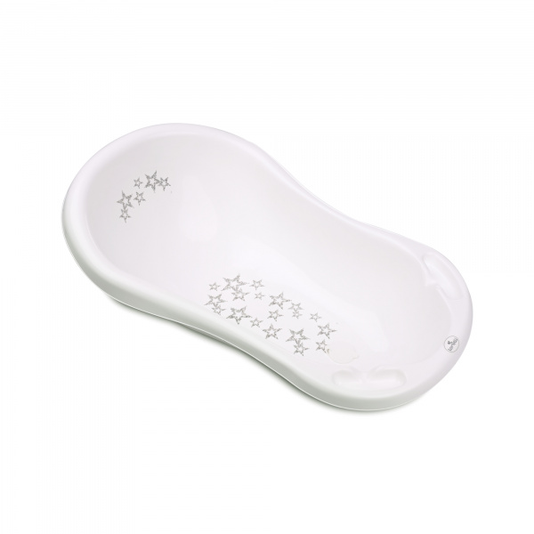 Baignoire little stars antidérapante blanc Lorelli