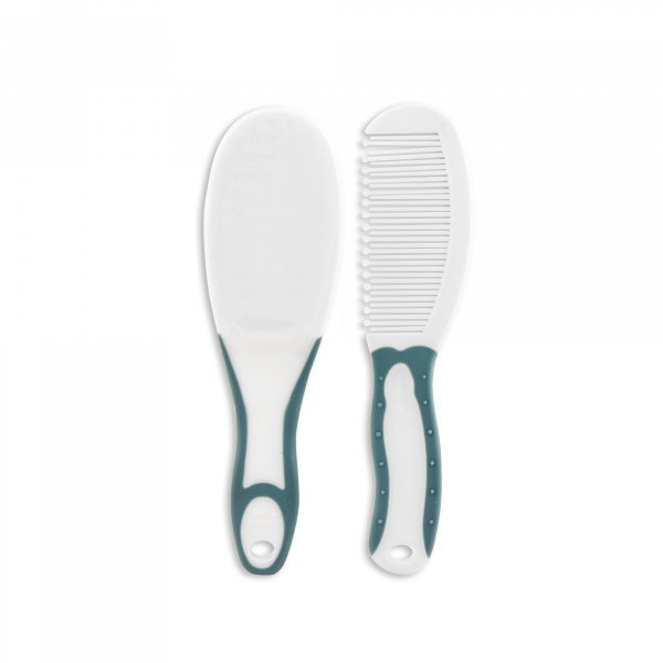 Brosse et peigne bleu Lorelli