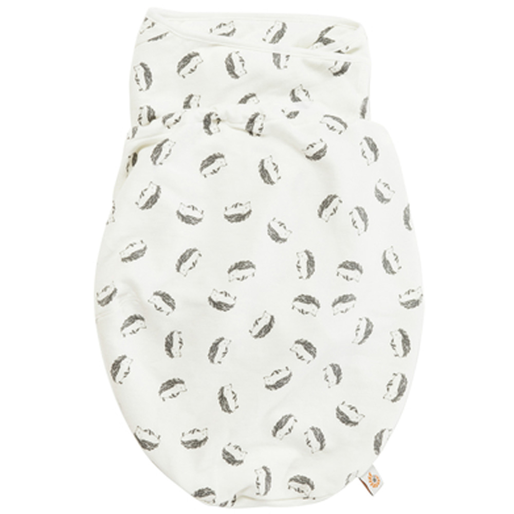 Couverture bébé d'emmaillotage hérissons de Ergobaby sur allobébé