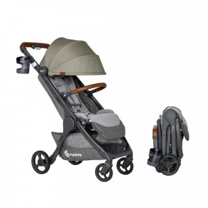 Poussette compacte metro+ deluxe vert kaki Ergobaby