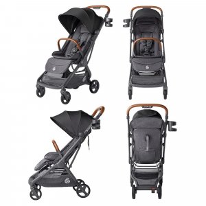 Poussette metro 3 deluxe jet black Ergobaby