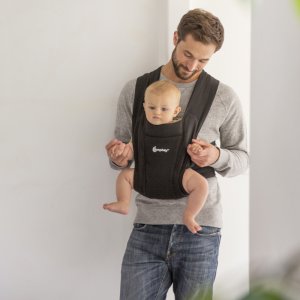Porte-bébé embrace noir intense Ergobaby