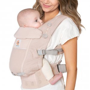 Porte-bébé adapt mesh softflex - rose quartz Ergobaby