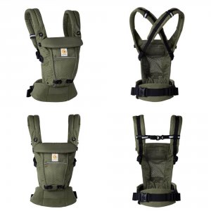 Porte-bébé adapt mesh softflex - vert olive Ergobaby