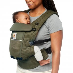 Porte-bébé adapt mesh softflex - vert olive Ergobaby