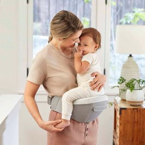 Porte bébé alta hip seat pearl grey Ergobaby