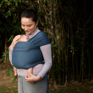 Echarpe aura tissu tricoté Ergobaby