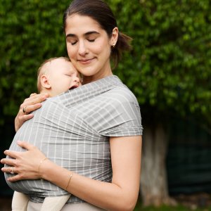 Echarpe aura tissu tricoté Ergobaby