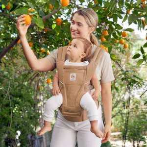 Porte bébé alta hip seat camel brown Ergobaby
