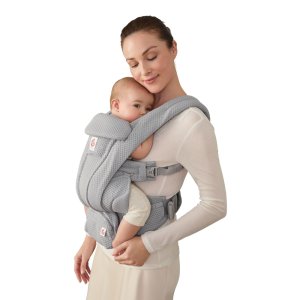 Porte bébé omni deluxe pearl grey mesh Ergobaby