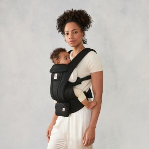 Porte bébé omni deluxe onyx black mesh Ergobaby
