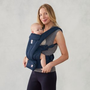 Porte bébé omni deluxe midnight blue mesh Ergobaby