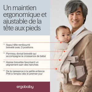 Porte bébé omni deluxe midnight blue Ergobaby