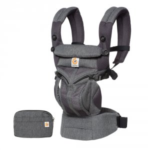 Porte-bébé omni 360 cool air mesh - gris chiné Ergobaby