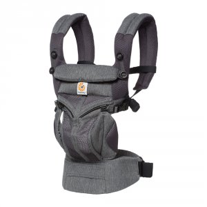 Porte-bébé omni 360 cool air mesh - gris chiné Ergobaby