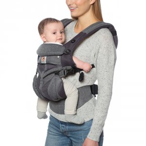 Porte-bébé omni 360 cool air mesh - gris chiné Ergobaby