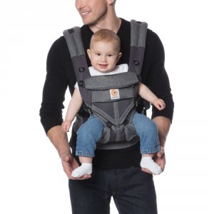 Porte-bébé omni 360 cool air mesh - gris chiné Ergobaby