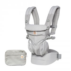 Porte-bébé omni 360 cool air mesh - gris perle Ergobaby