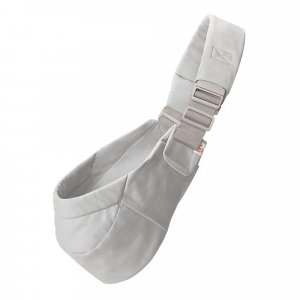 Porte bébé sling upsie pearl grey Ergobaby