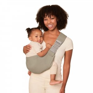 Porte bébé sling upsie soft olive Ergobaby