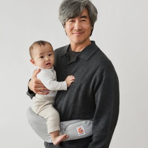 Porte bébé lift hip seat pearl grey Ergobaby